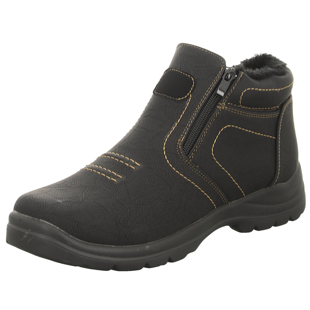 Paulo G. Schlupf/Reißverschlußstiefelette Warmfutter Freizeit (Casual)