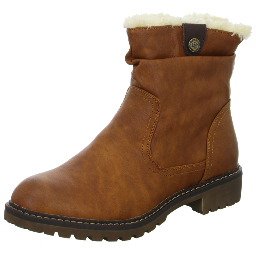 Alyssa Schlupf-/Reißverschlußstiefelette Warmfutter bis 35mm Absatz (casual)