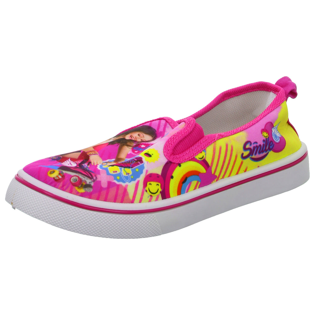 Soy Luna Leinen Slipper/Kletthalbschuh